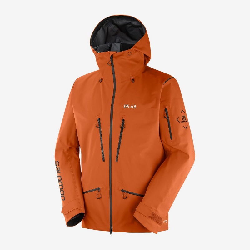 Salomon S Lab GtxU00Ae Pro 3L Shell Jacket M Jacka Herr Bruna | 92875-OVSF