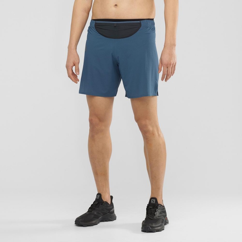 Salomon Sense Korta M Shorts Herr Marinblå | 38702-MHFX