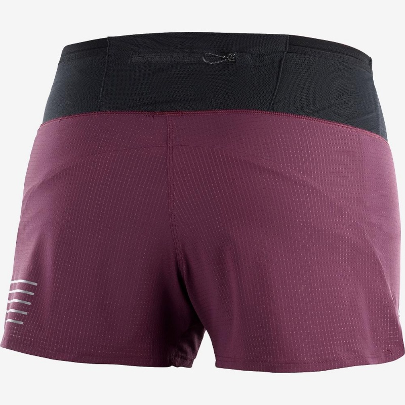 Salomon Sense Shorts Dam Lila | 45639-KQRJ