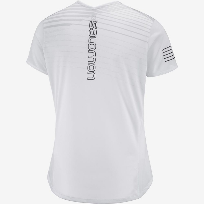 Salomon Sense T-shirt Dam Vita | 68412-KCMO