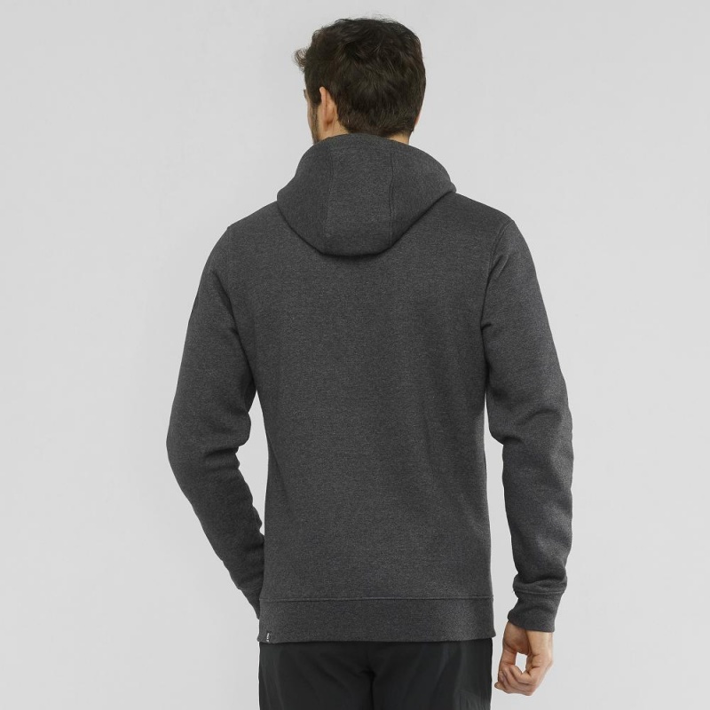 Salomon Shift Full Zip Hoodie M Löparjacka Herr Svarta | 95708-XHDT