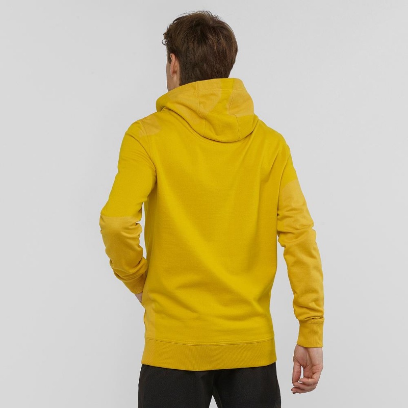 Salomon Shift Hoodie M Hoodie Herr Gula | 72083-LFPO