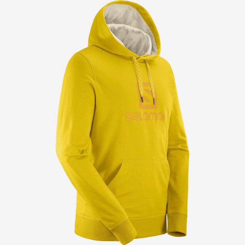 Salomon Shift Hoodie M Hoodie Herr Gula | 72083-LFPO