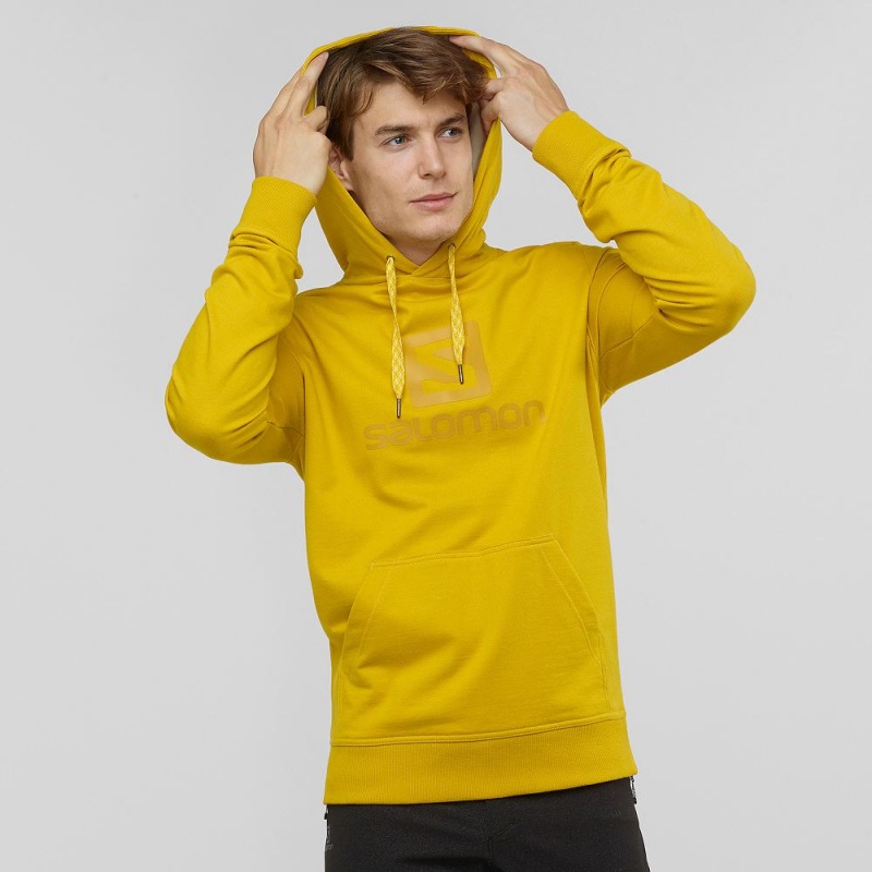 Salomon Shift Hoodie M Hoodie Herr Gula | 72083-LFPO