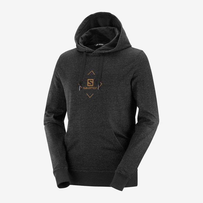 Salomon Shift Hoodie M Hoodie Herr Svarta | 02765-QRFH