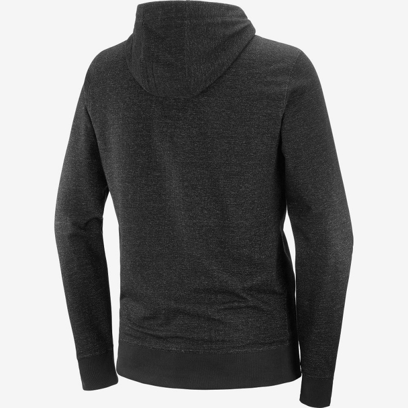 Salomon Shift Hoodie M Hoodie Herr Svarta | 02765-QRFH