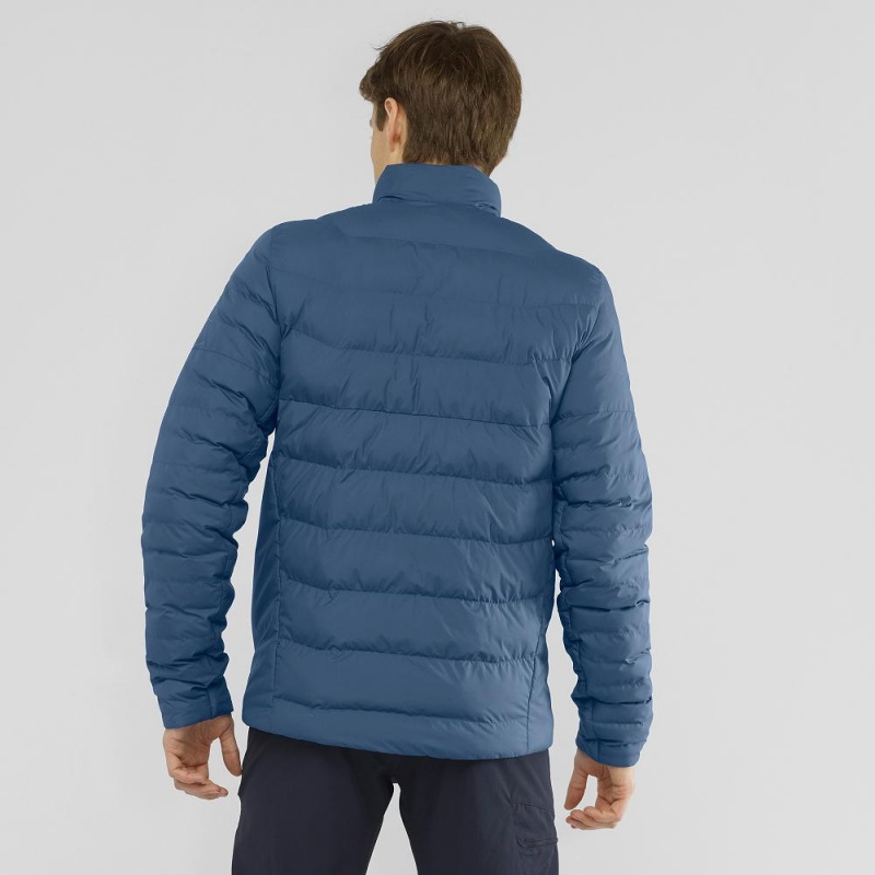 Salomon Sight Storm Jacket M Jacka Herr Marinblå | 54926-GZVJ