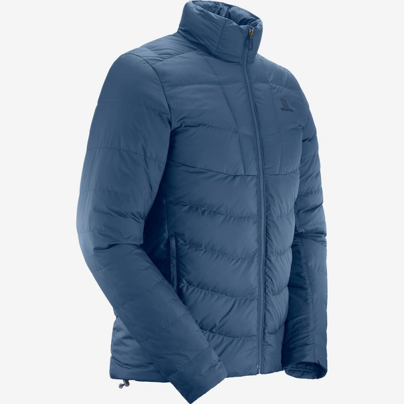 Salomon Sight Storm Jacket M Jacka Herr Marinblå | 54926-GZVJ