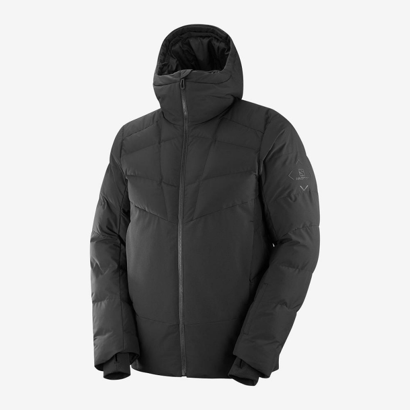 Salomon Snowshelter Jacket M Skidjackor Herr Svarta | 85063-DYET