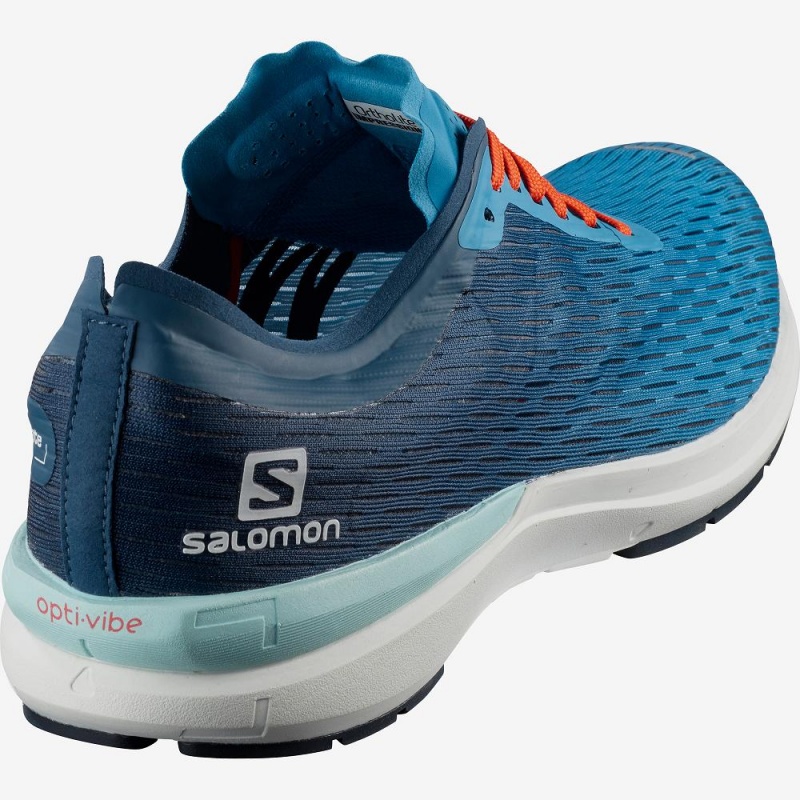 Salomon Sonic 3 Accelerate Löparskor Herr Blå | 29675-LWHM