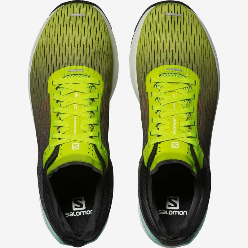 Salomon Sonic 3 Accelerate Löparskor Herr Gula | 28496-IRNP