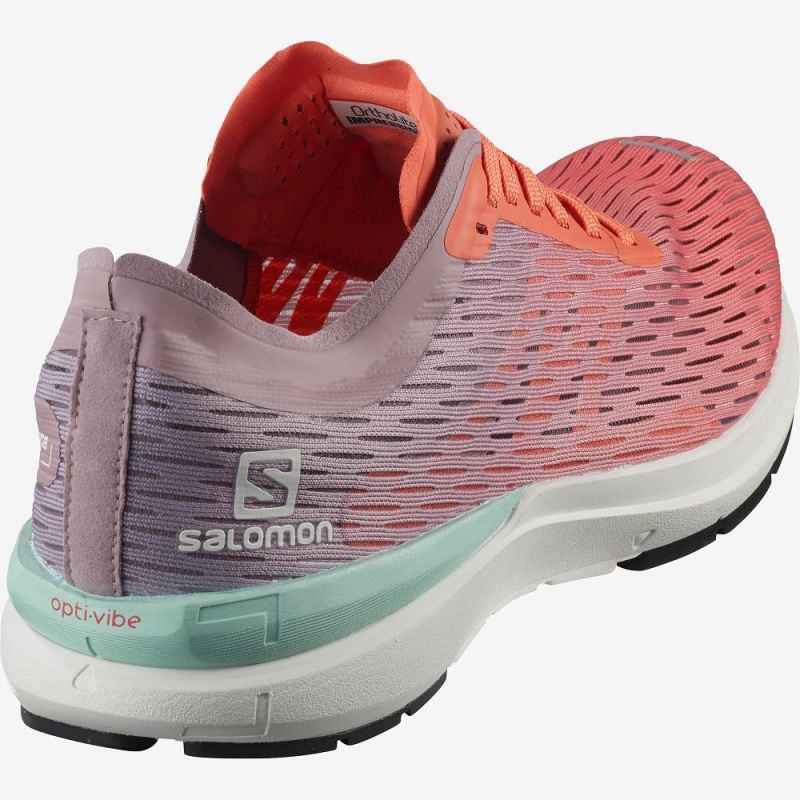 Salomon Sonic 3 Accelerate W Trail Löparskor Dam Orange | 75246-RKAE