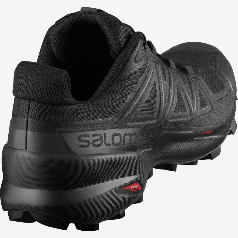 Salomon Speedcross 5 Breda Trail Löparskor Herr Svarta | 54803-PATM