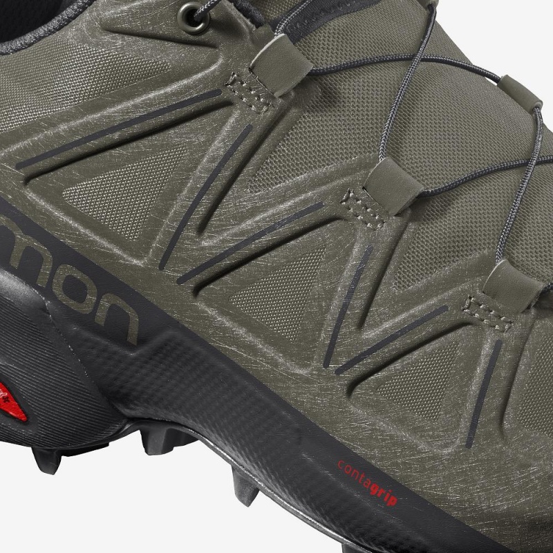 Salomon Speedcross 5 Trail Löparskor Herr Gröna | 50318-LCDX