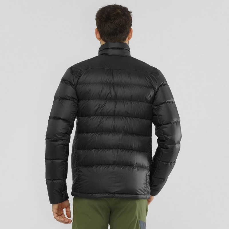 Salomon Transition Down Jacket M Jacka Herr Svarta | 70145-NMUO