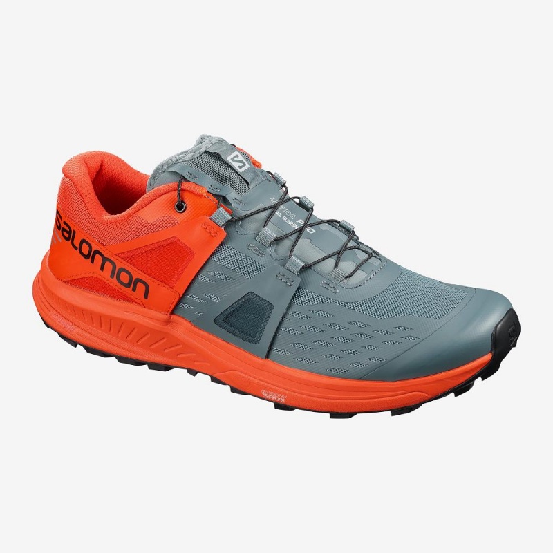 Salomon Ultra Pro Trail Löparskor Herr Orange | 23817-XYEO