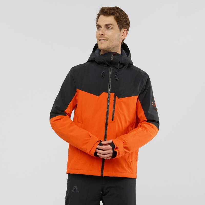 Salomon Untracked Skidjackor Herr Orange | 82350-WGLX