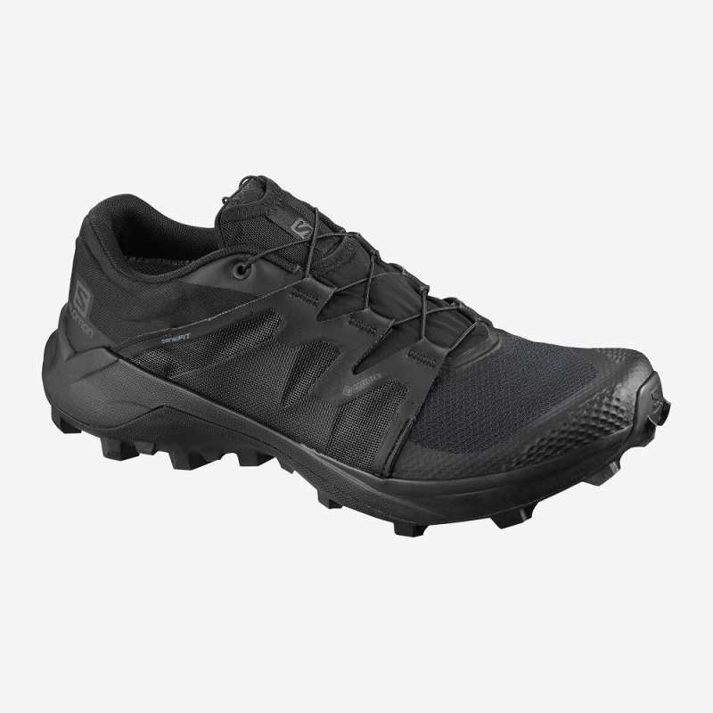 Salomon Wildcross Gtx Trail Löparskor Herr Svarta | 07961-QOSC