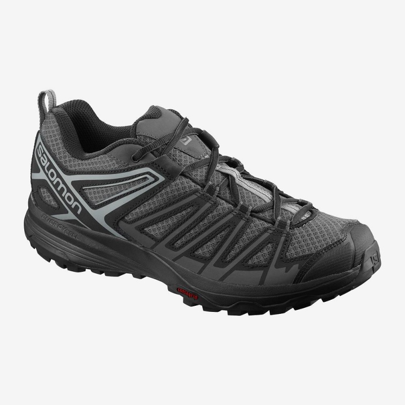 Salomon X Crest Trekking Herr Svarta | 41809-GHKO