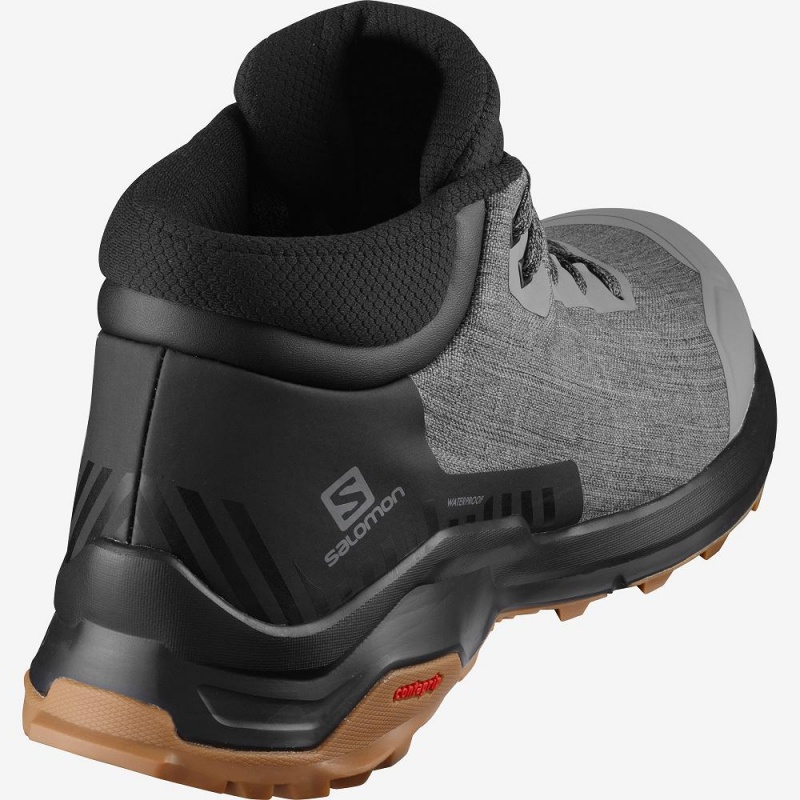 Salomon X Reveal Chukka Climasalomon Vattentäta Vinterkängor Herr Gray | 70431-GVKS