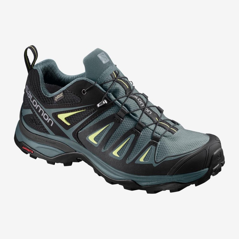 Salomon X Ultra 3 Gore-Tex Trekking Dam Blå | 14357-MAWS