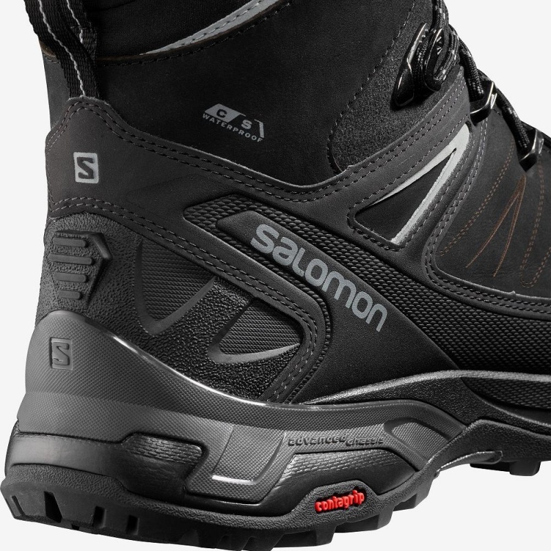 Salomon X Ultra Vinter Climasalomon Vattentäta 2 Vinterkängor Herr Svarta | 83671-ZKOG