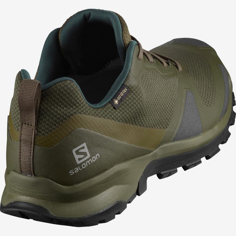 Salomon Xa Collider Gtx Trail Löparskor Herr Gröna | 39642-XKVN