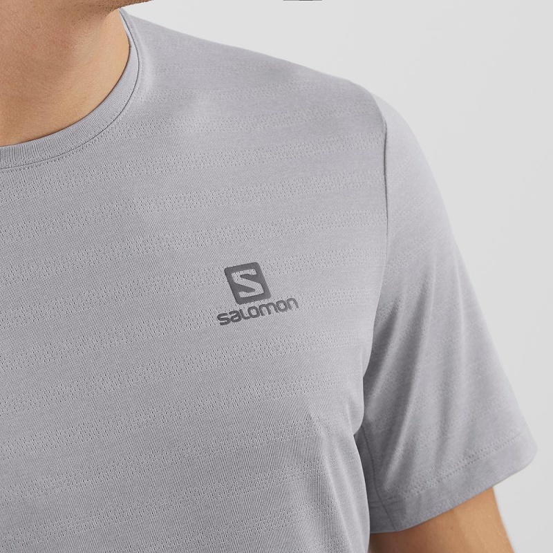 Salomon Xa Tee M Blast Herr Gray | 47629-ECLO