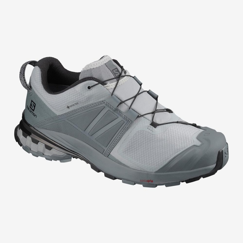 Salomon Xa Wild Gore-Tex Trail Löparskor Herr Gray | 81524-JLDF