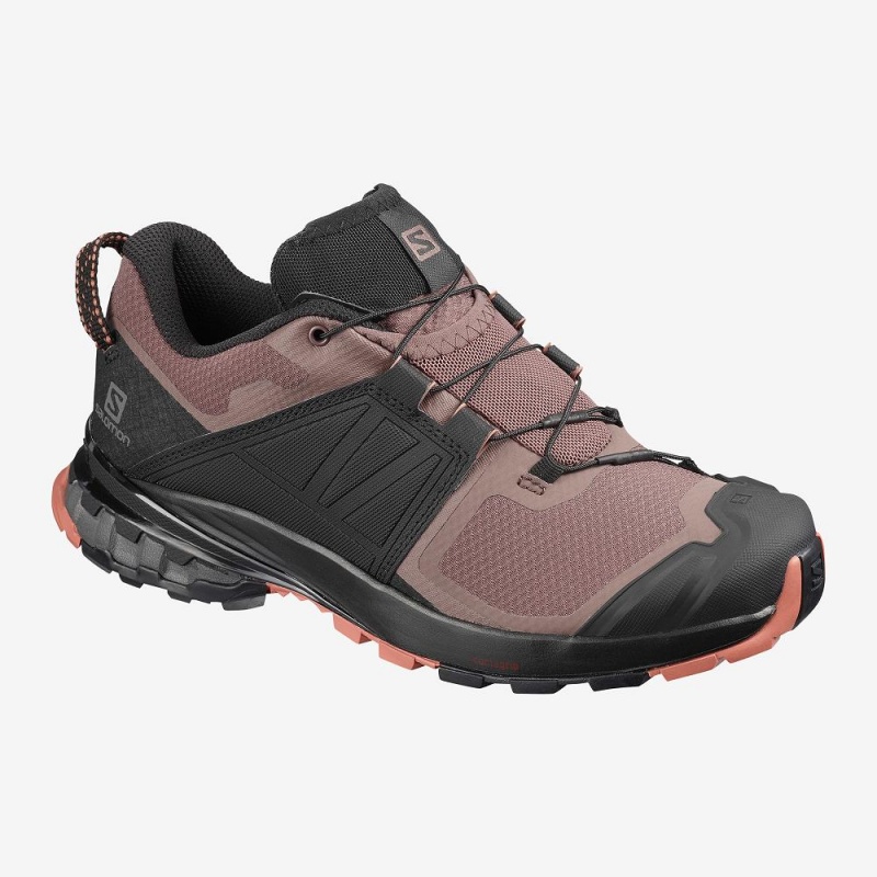 Salomon Xa Wild Trail Löparskor Dam Rosa | 47956-FDNA